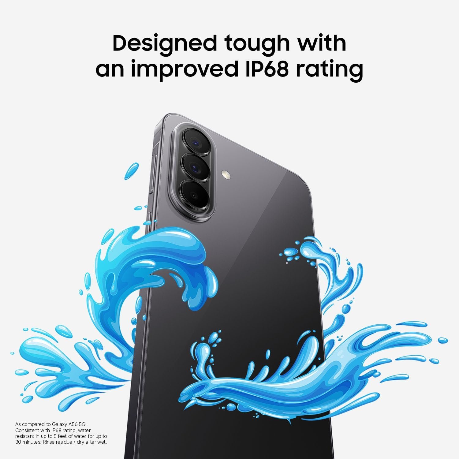 Samsung Galaxy A57 5G 128GB + Galaxy Buds3 FE – Factory Unlocked Android Smartphone, AMOLED Display, IP68, Awesome Gray - Image 6