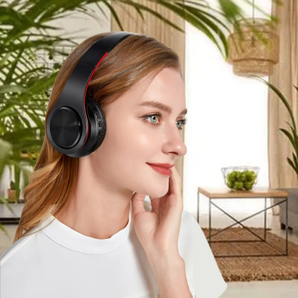 CATASSU Bluetooth 5.3 Wireless Over-Ear Headphones with Microphone - Image 2