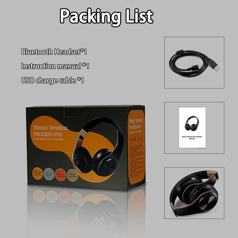 CATASSU Bluetooth 5.3 Wireless Over-Ear Headphones with Microphone - Image 11