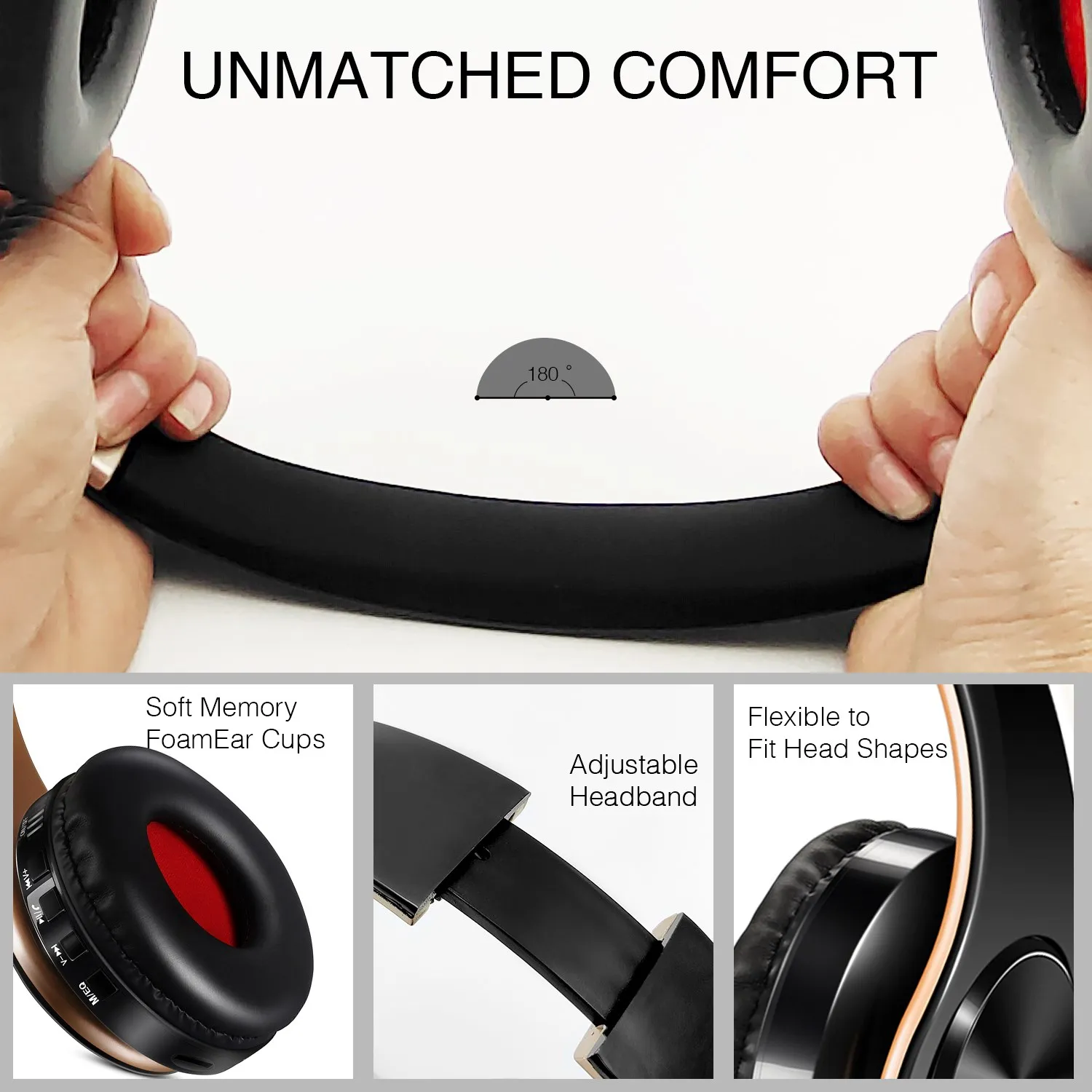 CATASSU Bluetooth 5.3 Wireless Over-Ear Headphones with Microphone - Image 15