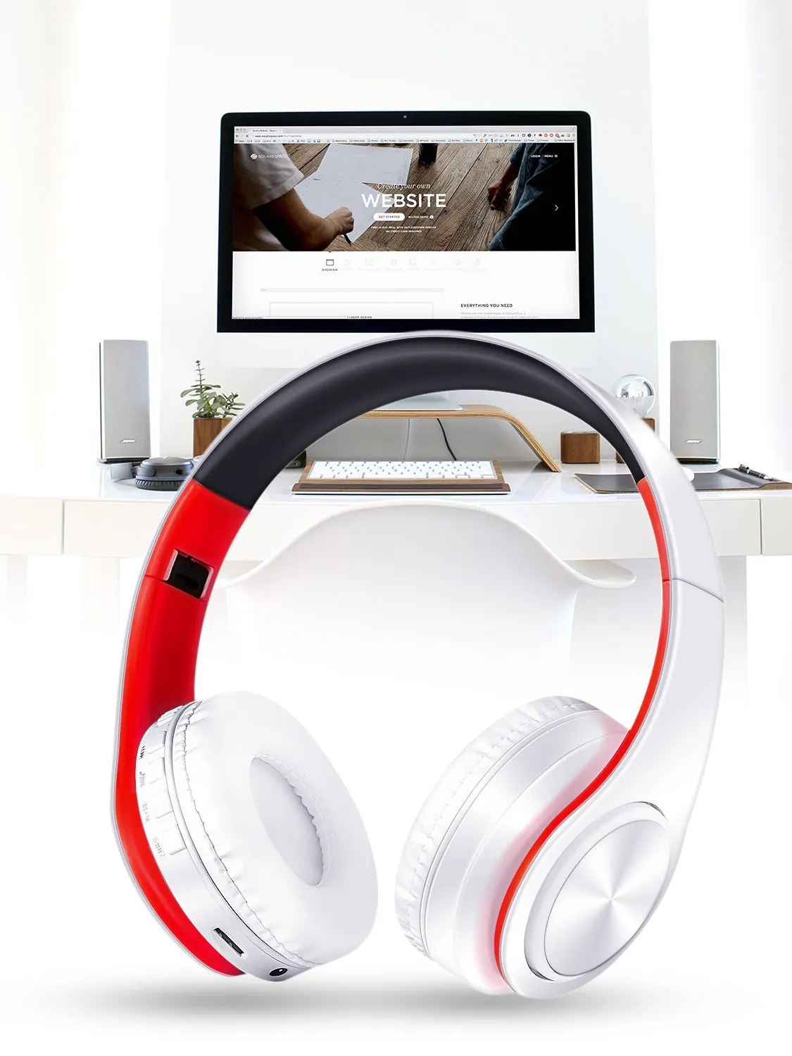 CATASSU Bluetooth 5.3 Wireless Over-Ear Headphones with Microphone - Image 14